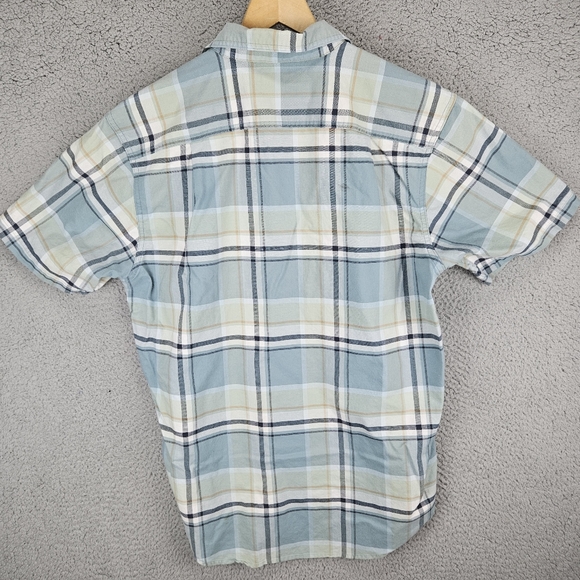 Ridgecut Toughwear Shirt Men's Large Short Sleeve Button Up Pockets Plaid - Picture 7 of 7